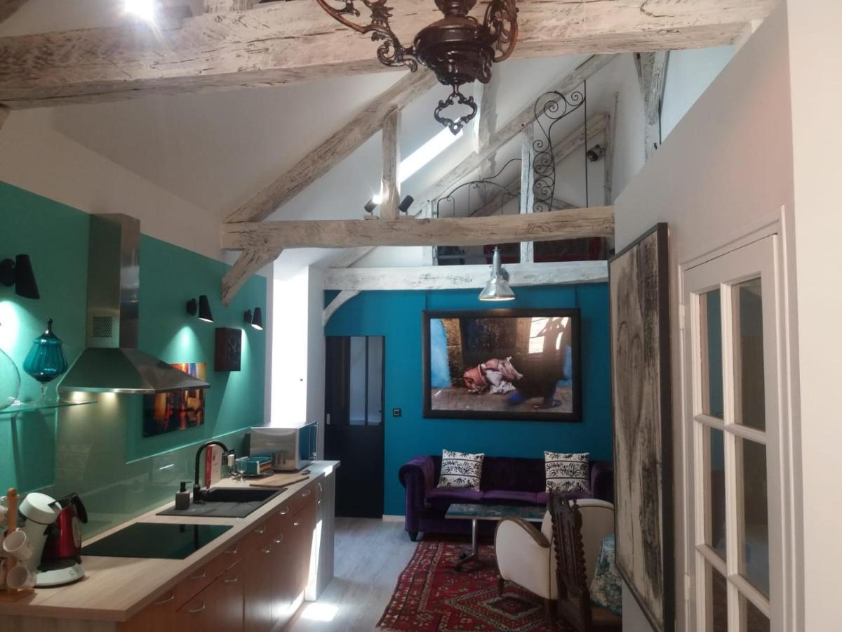 Le Loft De La Salamandre Sarlat Bagian luar foto